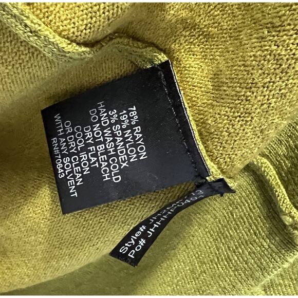 NWT Jessica Howard Open-Front Cardigan Shrug Bolero Women Large Avocado Green - Picture 7 of 7